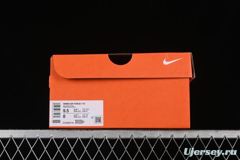 Nike Air Force 1 '07 Low Casual Sneakers with Full-Length Air Cushion - DC9486-104