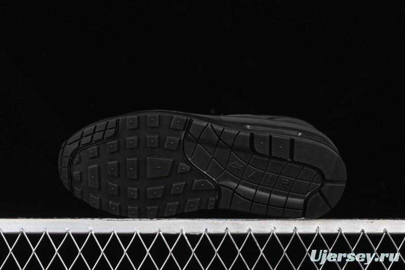 Nike Air Max 1 Retro Running Shoes with Half-Sole Air Cushion - AA0512-001