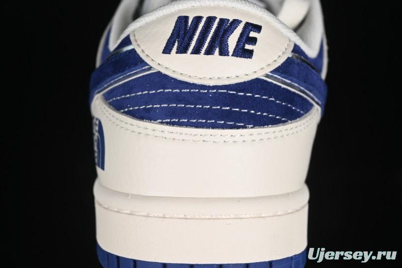 Nike SB Dunk Low The North Face Collaboration - Anniversary Edition Customized Low-Top Casual Skate Shoes - DQ10998-512