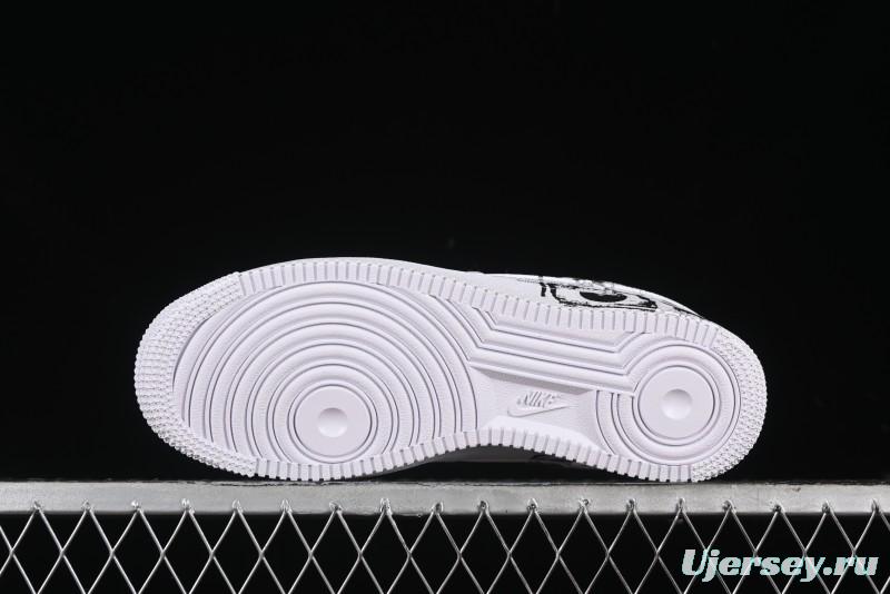 Comme des Garcons Shirt x Supreme x Nike Air Force 1 '07 Low Top Casual Sneakers - 923044-100