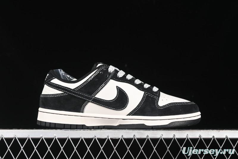 Nike SB Dunk Low Stussy Collaboration - Black Wukong Anniversary High-End Custom Low-Top Casual Sneakers - XX2025-555