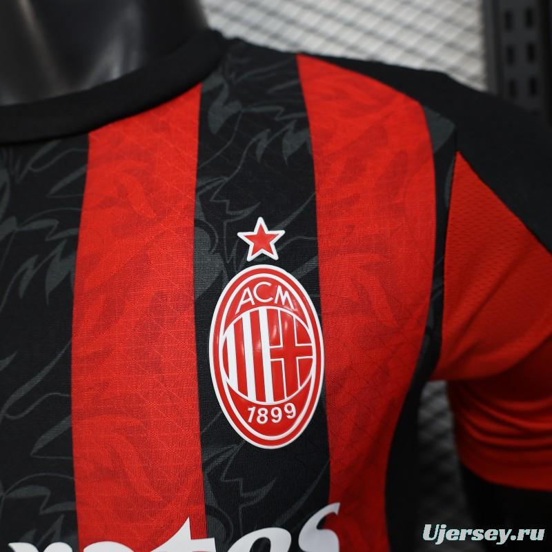 Player Version 25/26 AC Milan Home Jersey