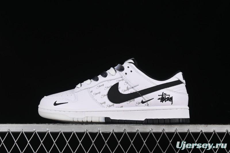 Nike SB Dunk Low Stussy Anniversary Custom Low-Top Casual Skate Shoes - NK3638-045