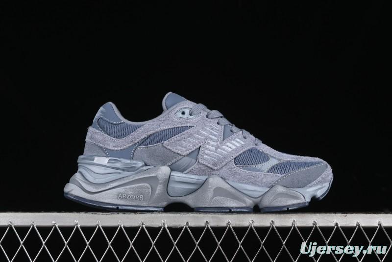 Joe Freshgoods x New Balance 9060 Retro Running Sneakers with ABZORB Cushioning - U9060IB