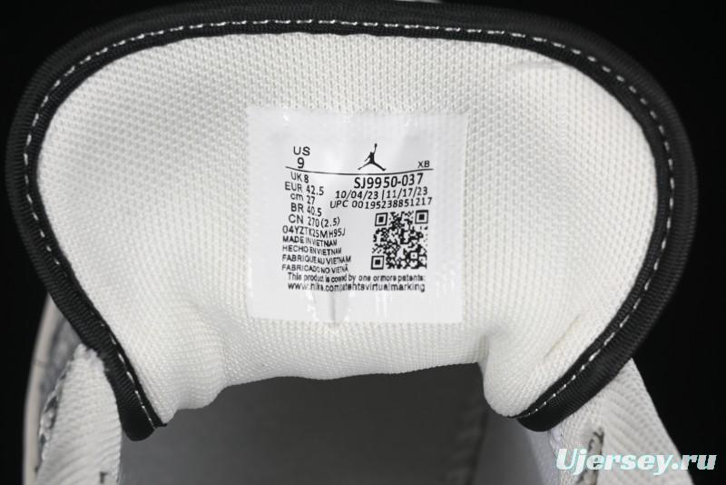 Nike Air Jordan 1 Low AJ1 Dior Collaboration - Grey Blue Red Label Retro Basketball Shoes - SJ9950-037