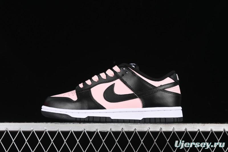 Nike SB Dunk Low Casual Skate Shoes in Black Pink - CW1590-100