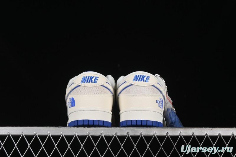 Nike SB Dunk Low The North Face Collaboration Anniversary Edition Custom Low-Top Casual Skate Shoes - KK1333-007
