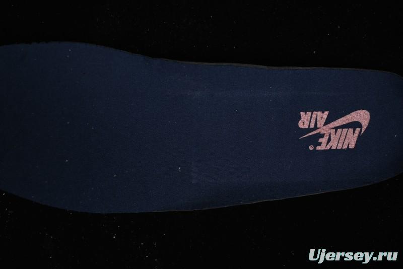 Nike Air Jordan 1 Low OG "Howard University" Casual Sneakers with Blue Toe and Red Heel - HQ2993-100