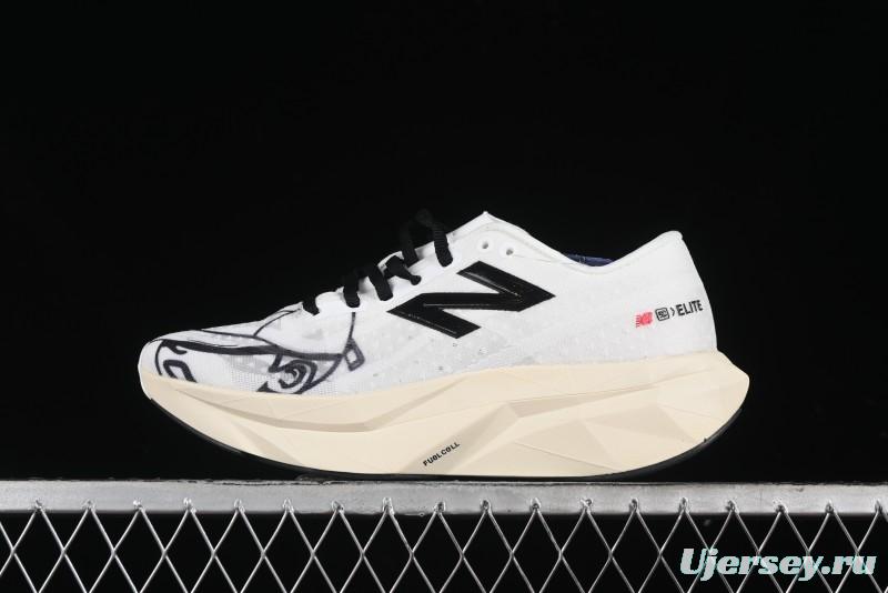 New Balance FuelCell SC Elite v4 Low-Top Running Shoes with Breathable Knit Upper and FuelCell Technology - MRCELLA4