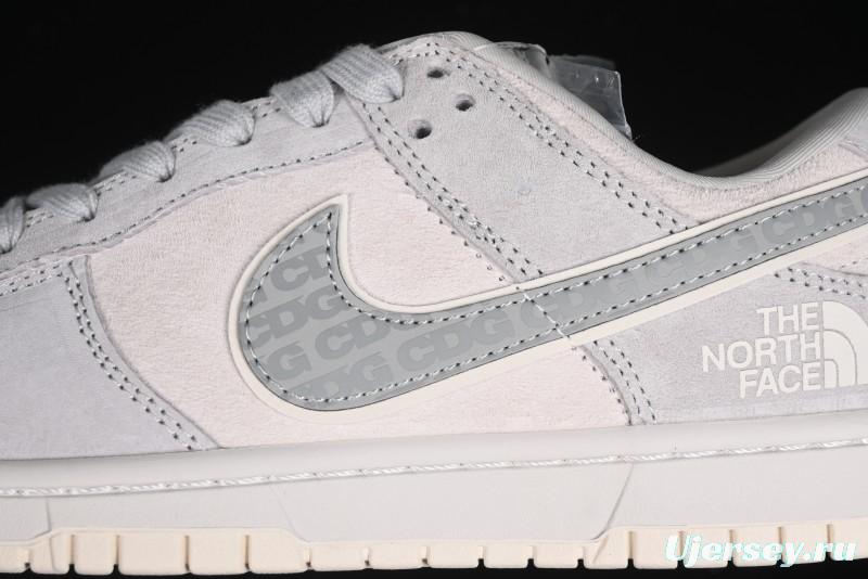 Nike Dunk Low The North Face CDG Collaboration - Sky Blue SB Low-Top Casual Skate Shoes - DQ1098-399