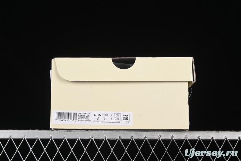 Nike Travis Scott x Fragment Design x Air Jordan 1 Low OG SP AJ1 - SJ0086-137