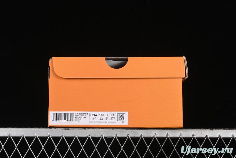 Nike Travis Scott x Fragment Design x Air Jordan 1 Low OG SP AJ1 University Blue - LX1988-104