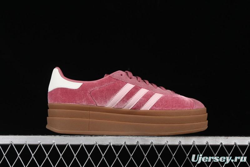 Adidas Originals Gazelle Bold IG4389 Low-Top Sneakers with Thick Sole for Slip Resistance and Durability