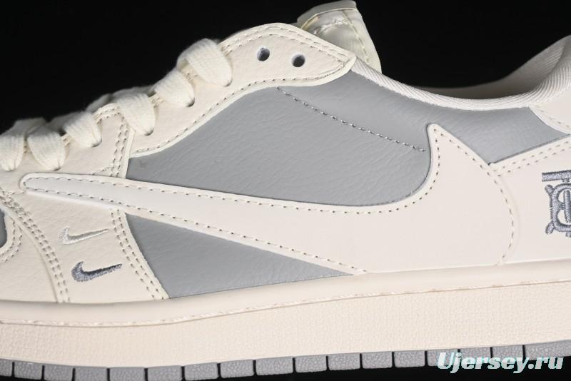 Nike Travis Scott x Fragment Design x Air Jordan 1 Low OG SP Casual Sneakers - BB6588-31