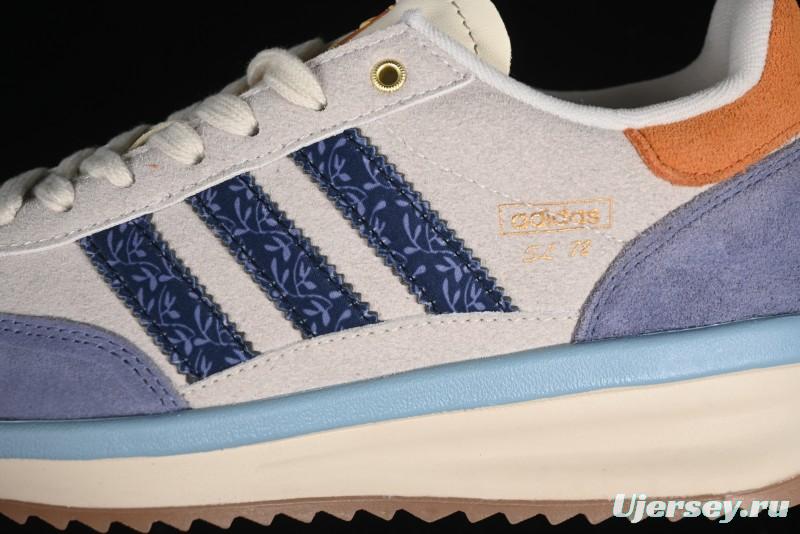 Adidas Originals SL 72 Retro Running Shoes with Ecotex Tongue and EVA Midsole - JQ0957