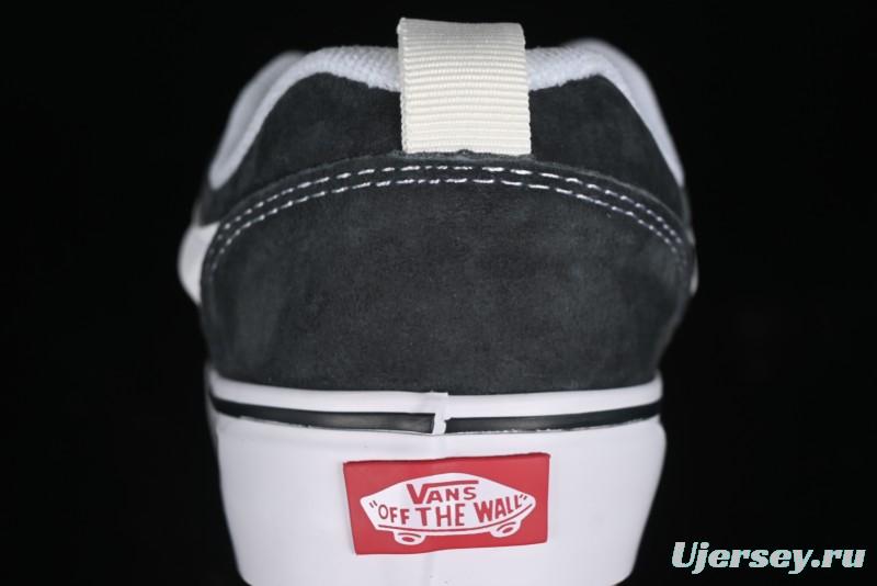 Vans Classics Knu Skool Full-Grain Leather Retro Sneakers - VN000CS0BGF