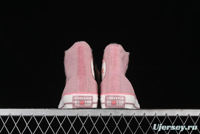 Converse Zoo Happy Pets Series High-Top Casual Sneakers with Plush Lining for Autumn Winter - A12769C