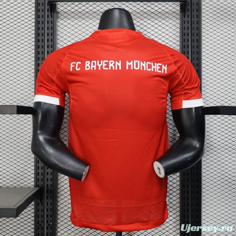 Player Version 25/26 Bayern Munich Home Jersey