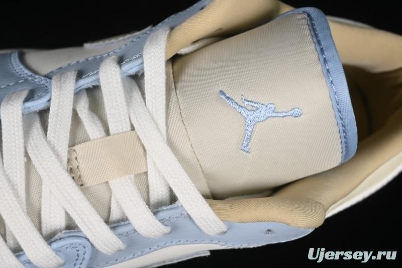 Nike Air Jordan 1 Low OG AJ1 White Brown Low Top Casual Basketball Shoes - HQ4186-111