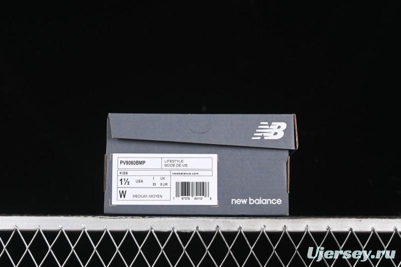 New Balance 9060 Series Kids Hook and Loop Sneakers - PV9060BMP