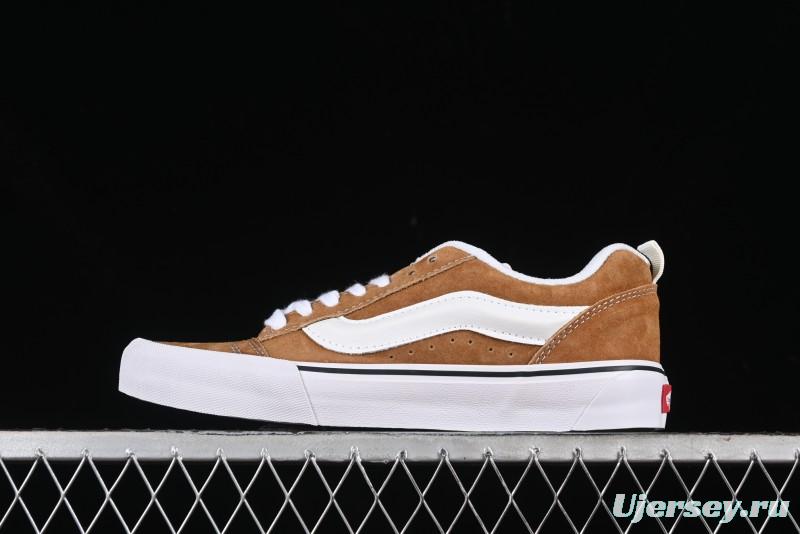 Vans Classics Knu Skool Retro Sneakers with Enlarged Toe and Thickened Trim - VN000CS0BR0