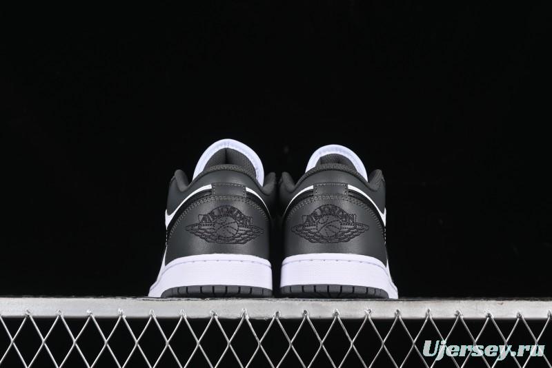 Nike Air Jordan 1 Low Iron Grey Casual Sneakers - 553558-152