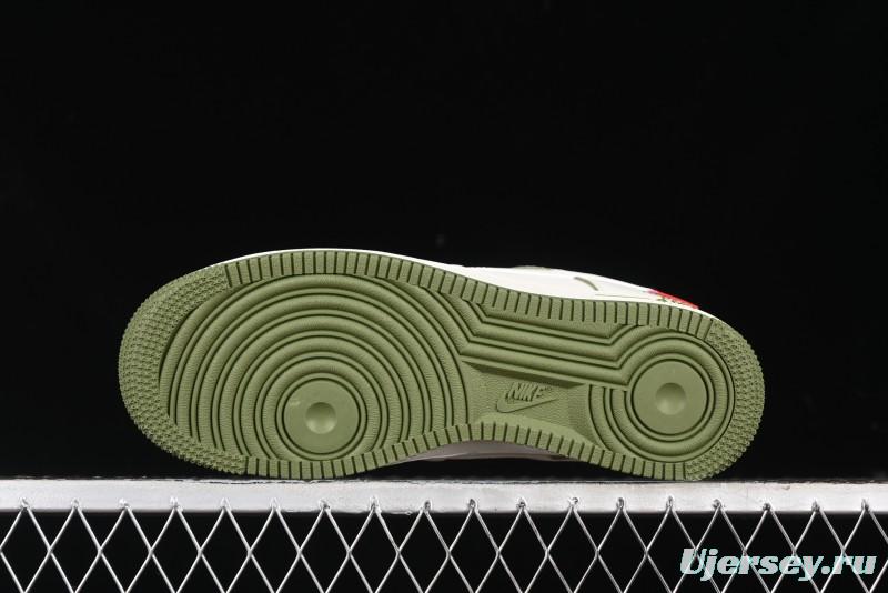 Nike Air Force 1 '07 Low Supreme The North Face Collaboration - Off White Mint Green - XZ1996-527