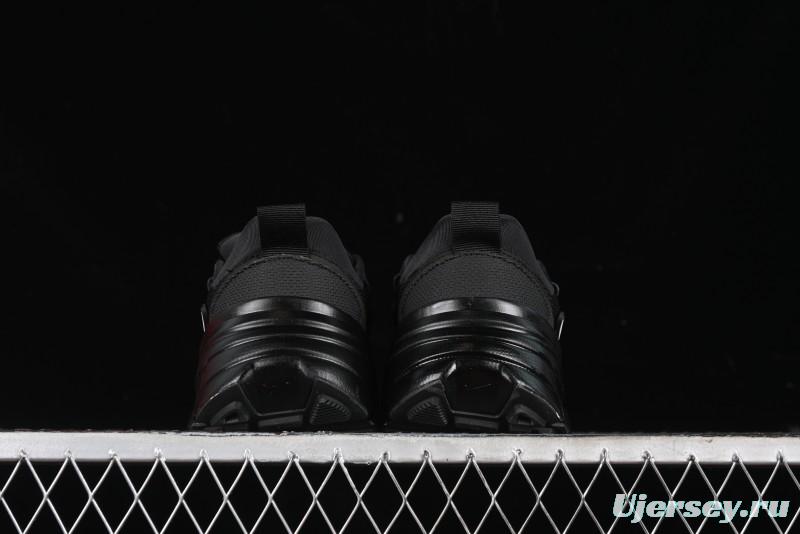 Nike Runtekk Run Retro Low-Top Running Shoes with Cushlon Midsole and Anti-Slip Design - HQ1582-001