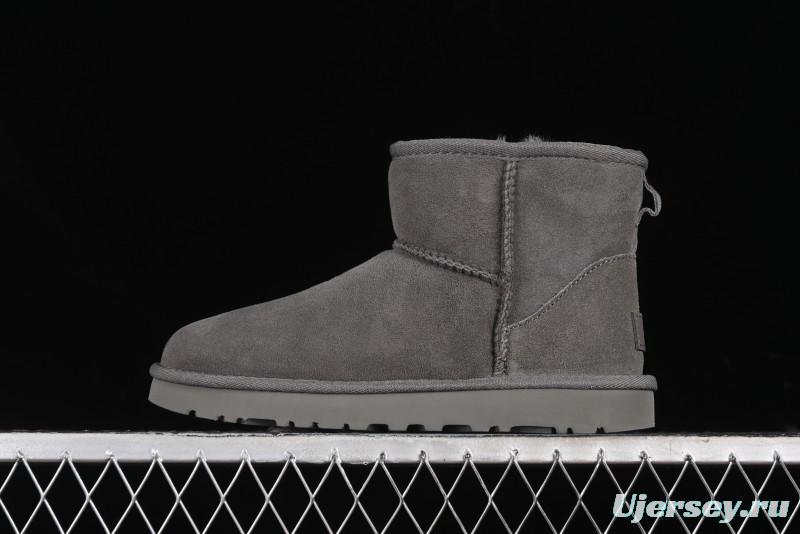 UGG Classic Ultra Mini II Short Boots with Genuine Wool Lining - 1016222