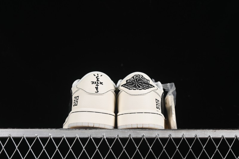 Nike Travis Scott x Fragment Design x Air Jordan 1 Low OG SP AJ1 Low Top Casual Sneakers - XY2688-111