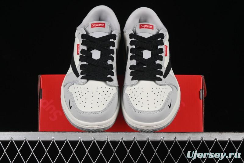 Nike Travis Scott x Fragment Design x Air Jordan 1 Low OG SP AJ1 Supreme Collaboration - JH6089-003