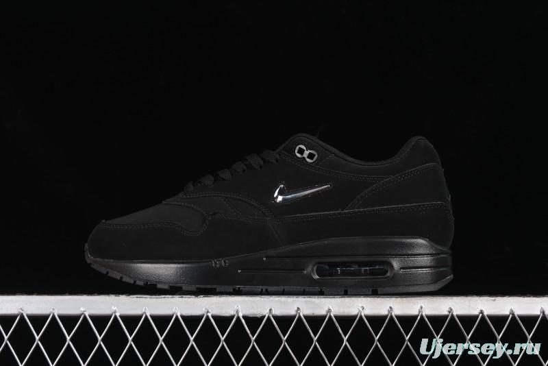 Nike Air Max 1 Retro Running Shoes with Half-Sole Air Cushion - AA0512-001