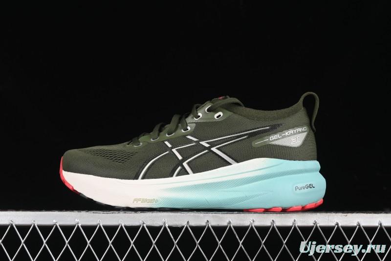 ASICS Gel-Kayano 31 Running Shoes with GEL Cushioning and FLYTEFOAM BLAST Technology - 1011B867-301
