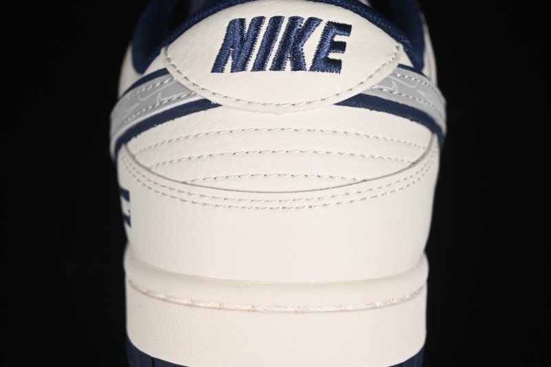 Nike SB Dunk Low Supreme Collaboration - Off-White Double Swoosh Anniversary Custom Low-Top Casual Sneakers - XX2025-288