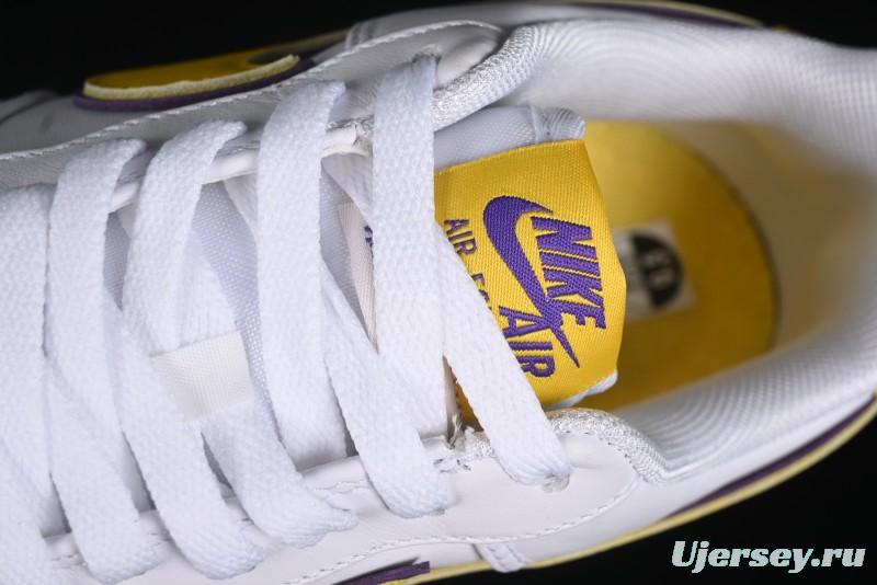 Nike Air Force 1 '07 Low Kobe Full-Grain Leather Casual Sneakers with Full-Length Air Cushion - FZ1151-100