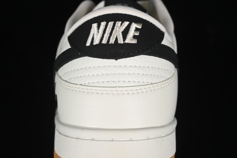 Nike SB Dunk Low Black 8 Collaboration - Beige Grey Black Gum Anniversary Custom Low-Top Casual Skate Shoes - CH6336-227