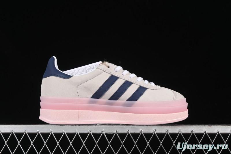 Adidas Originals Gazelle Bold IE6508 Low-Top Sneakers with Thick Sole for Casual Wear, Non-Slip and Durable - IE6508