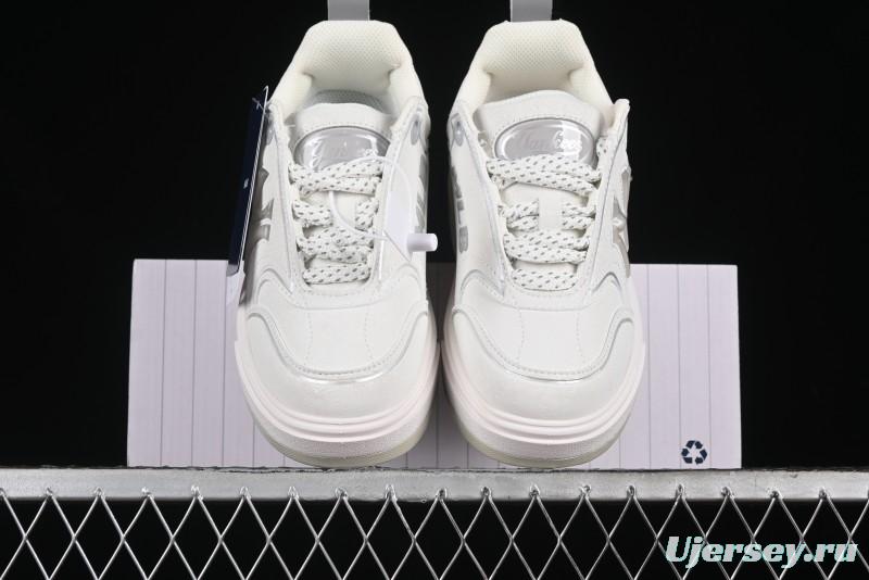 MLB Chunky Liner Jelly Lightweight Platform Sneakers with 6cm Height Increase - 3ASXCHV4N50WHS