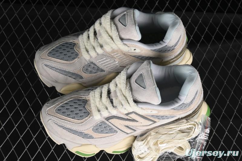 New Balance 9060 Retro Casual Running Sneakers with ABZORB Cushioning Technology - U9060BW1