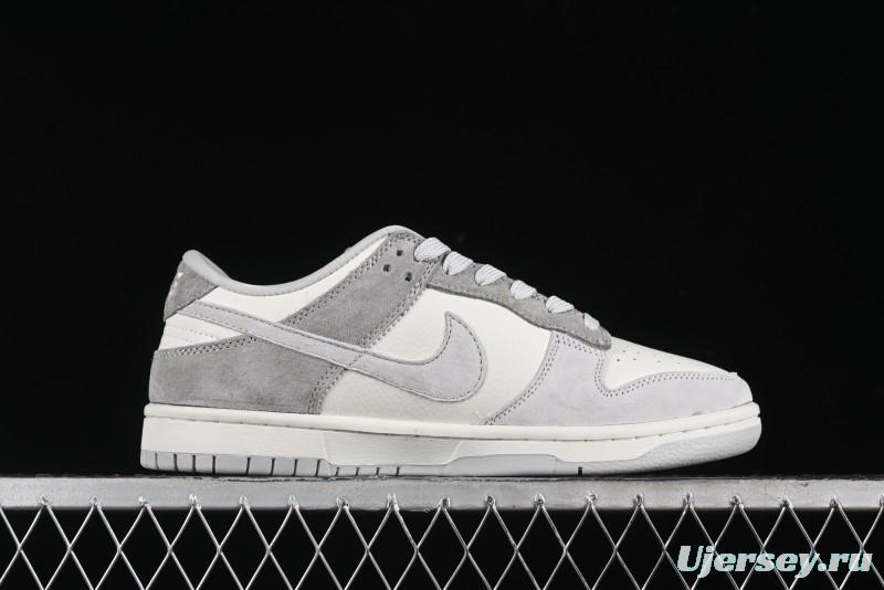 Nike SB Dunk Low BAPE Collaboration - Grey Pig 8th Anniversary Custom Low-Top Casual Skate Shoes - CH6336-226