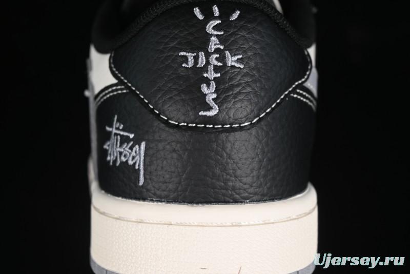 Nike Travis Scott x Fragment Design x Air Jordan 1 Low OG SP AJ1 Lifestyle Sneakers - XZ5168-001