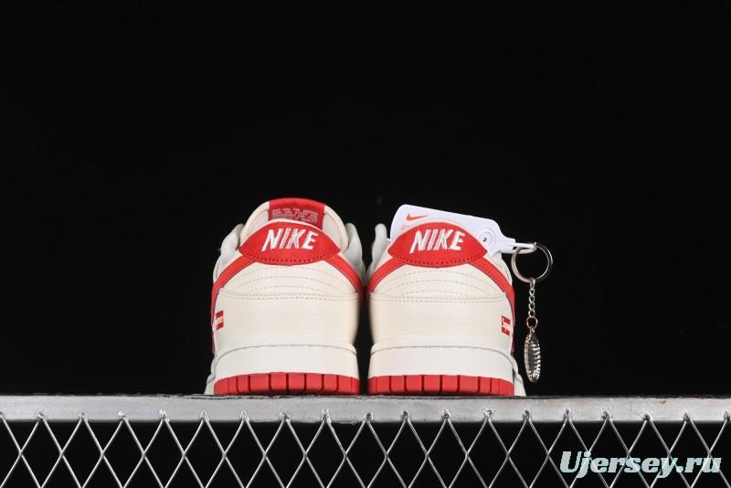Nike SB Dunk Low Supreme Collaboration Anniversary Customized Low-Top Casual Sneakers - KK1688-031