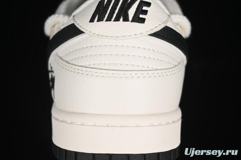 Nike SB Dunk Low Stussy Anniversary Custom Low-Top Casual Skate Shoes - SJ2068-297