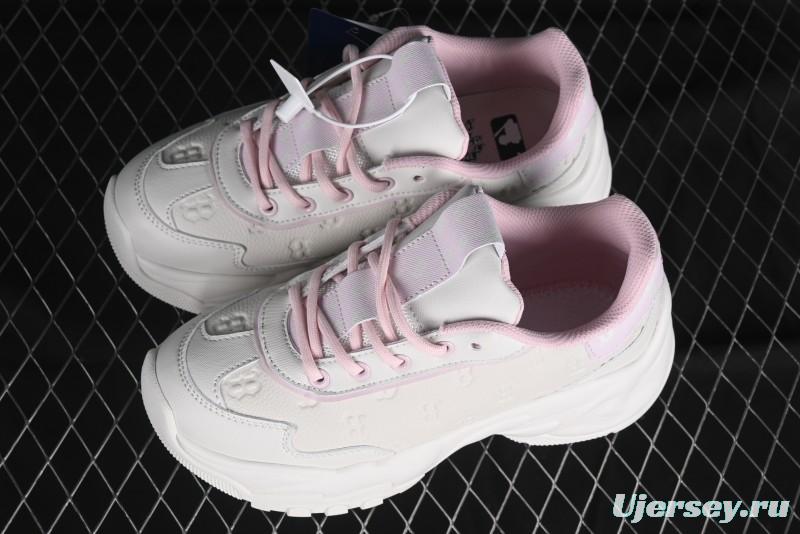 New York Yankees MLB Bigball Chunky Embo Monogram Platform Sandals - 3ASHBEM4N43PKS