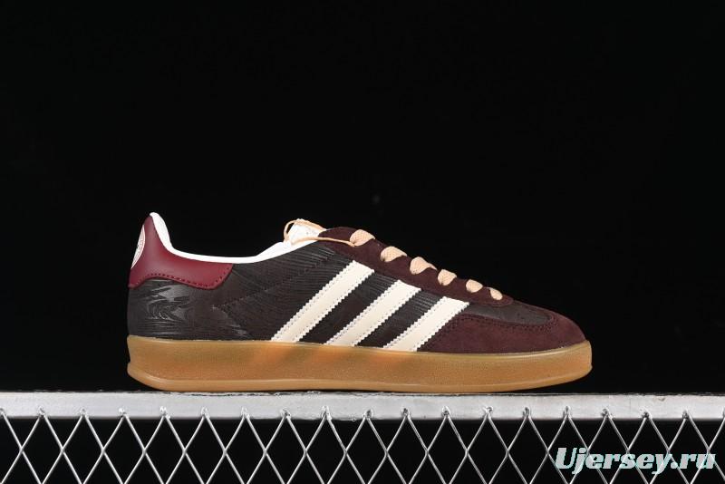 Adidas Originals Gazelle Indoor Retro Casual Slip-Resistant Wear-Resistant Low-Top Sneakers - JP5671