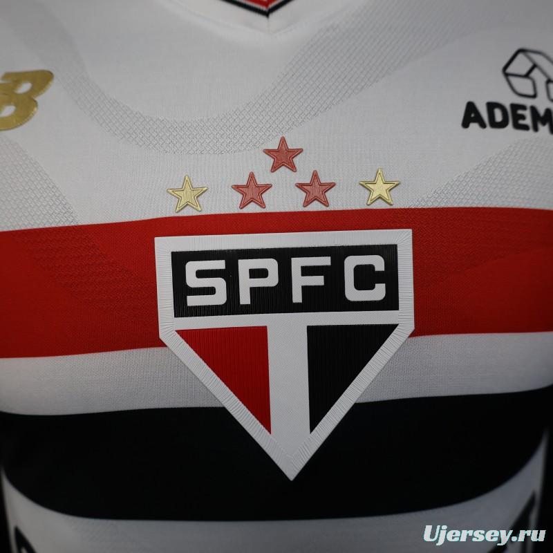 Player Version 25/26 Sao Paulo Home Jersey