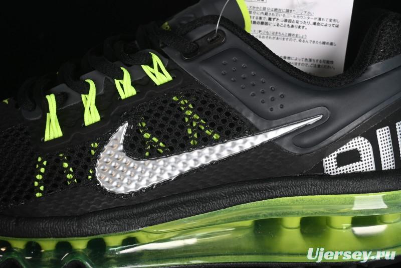 Nike Air Max 2013 Retro Breathable Mesh Cushioned Running Shoes - 555426-003