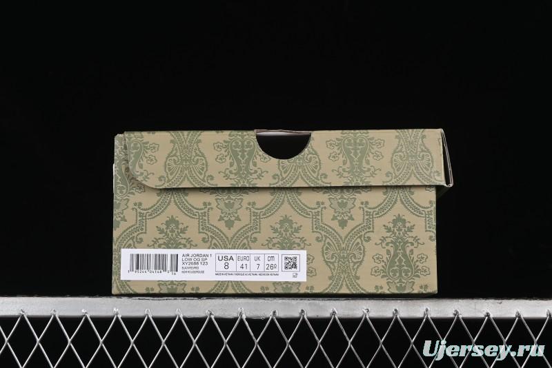 Nike Travis Scott x Fragment Design x Air Jordan 1 Low OG SP AJ1 - XY2688-123