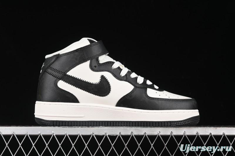 Nike Air Force 1 '07 Mid Casual Sneakers in Black - LL0222-005