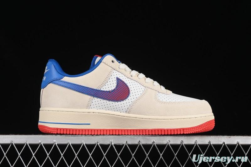 Nike Air Force 1 '07 Low Casual Sneakers with Full-Length Air Cushion - HQ3618-113